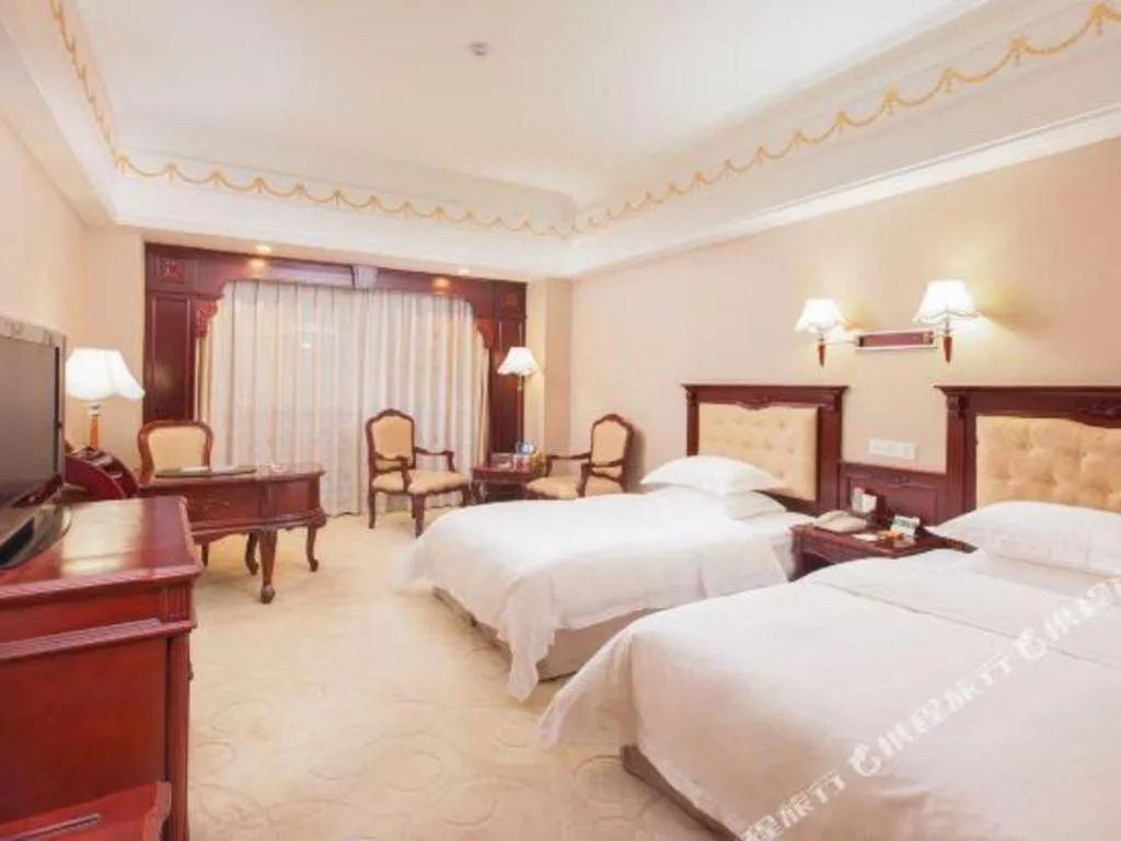 Bed in Changsha Mingchen International Hotel