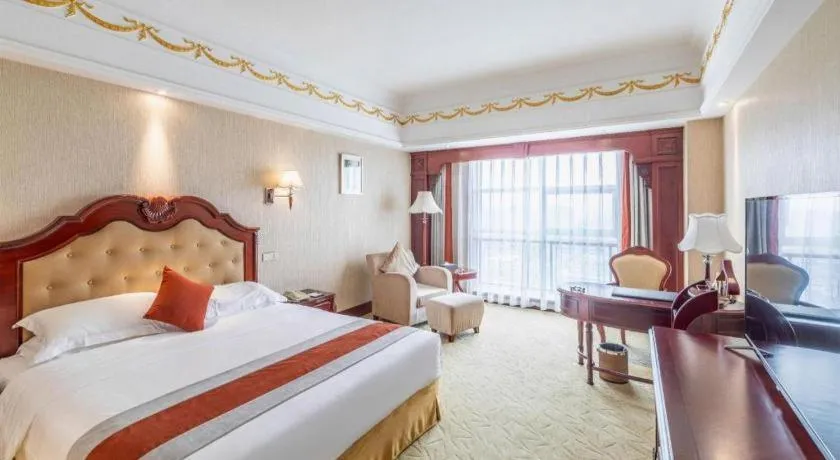 Bed in Changsha Mingchen International Hotel