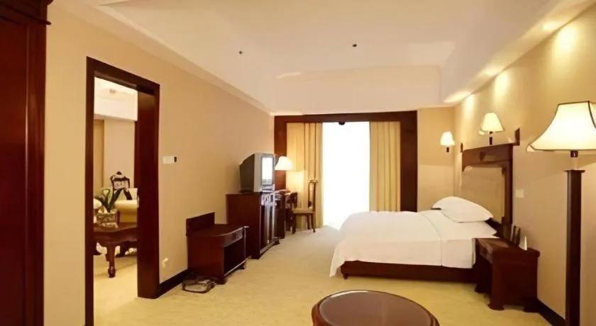 Bed in Changsha Mingchen International Hotel