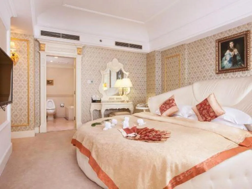 Bed in Changsha Mingchen International Hotel