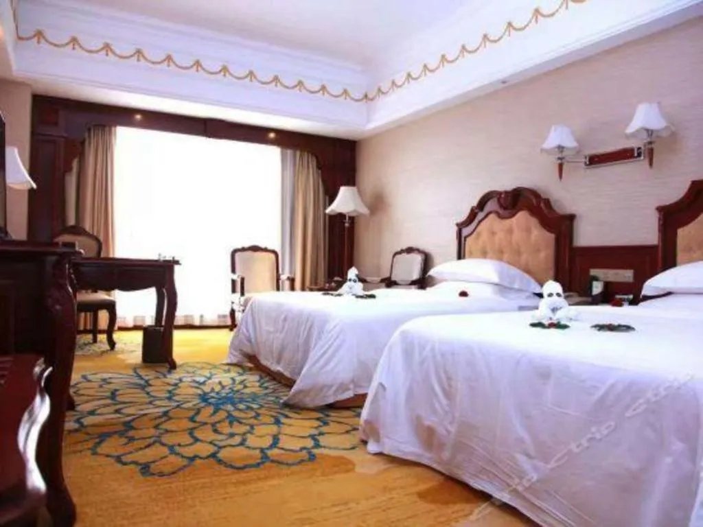 Bed in Changsha Mingchen International Hotel