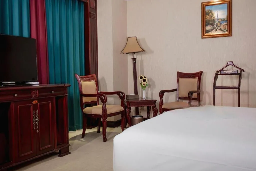 Bed in Changsha Mingchen International Hotel