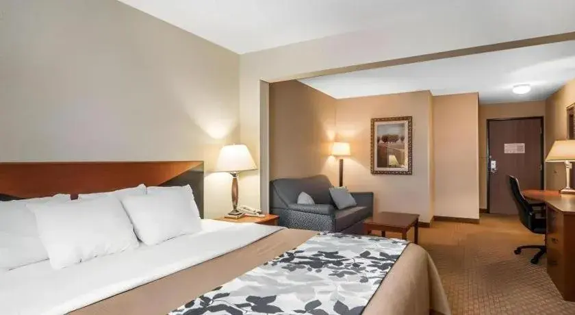 Bed in Rodeway Inn & Suites Salina South Bed in Rodeway Inn & Suites Salina South