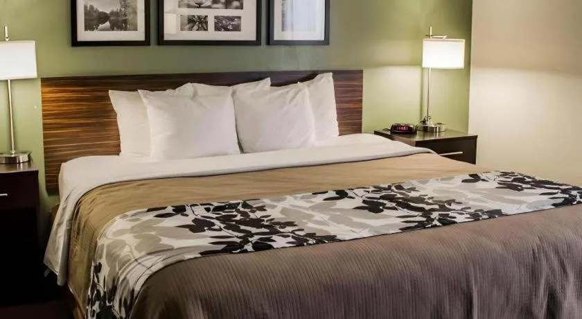 Bed in Sleep Inn