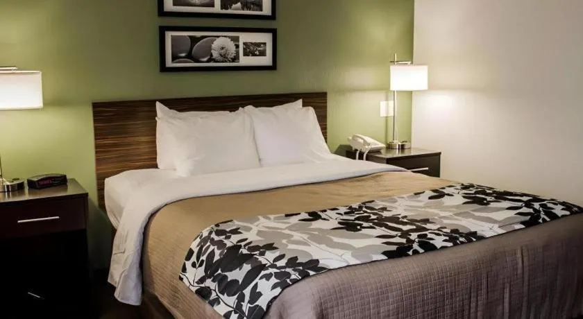 Bed in Sleep Inn