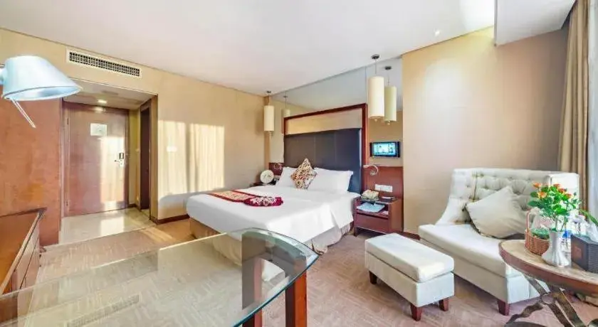 Bed in Changsha Xiaoxiang Huatian Hotel Bed in Changsha Xiaoxiang Huatian Hotel