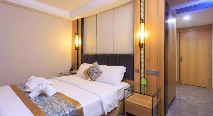 Bed in Changsha Xiaoxiang Huatian Hotel Bed in Changsha Xiaoxiang Huatian Hotel