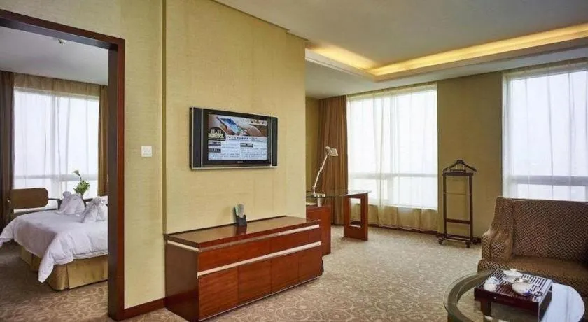 Bed in Changsha Xiaoxiang Huatian Hotel