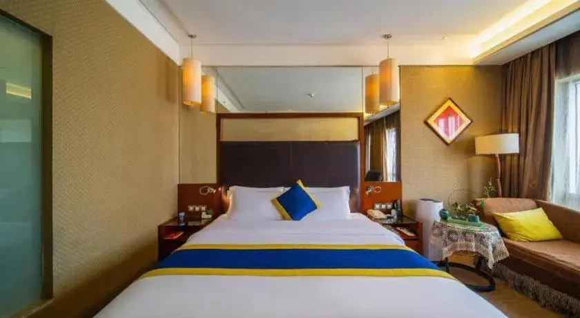 Bed in Changsha Xiaoxiang Huatian Hotel Bed in Changsha Xiaoxiang Huatian Hotel