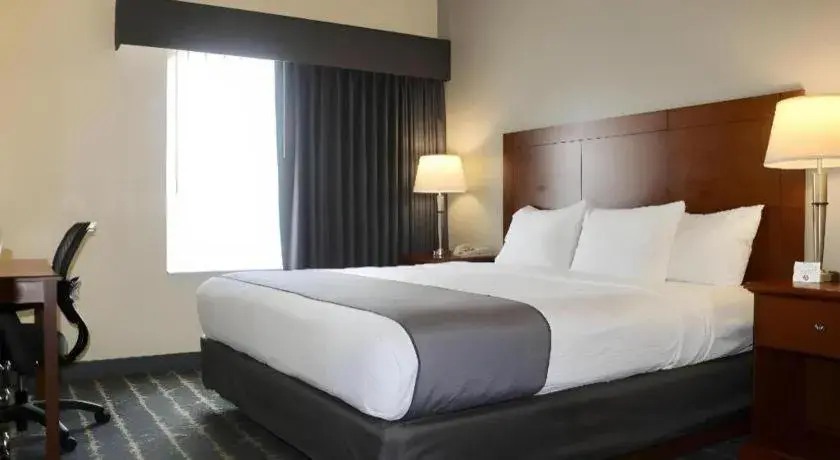 Bed in Best Western Fostoria Inn & Suites Bed in Best Western Fostoria Inn & Suites