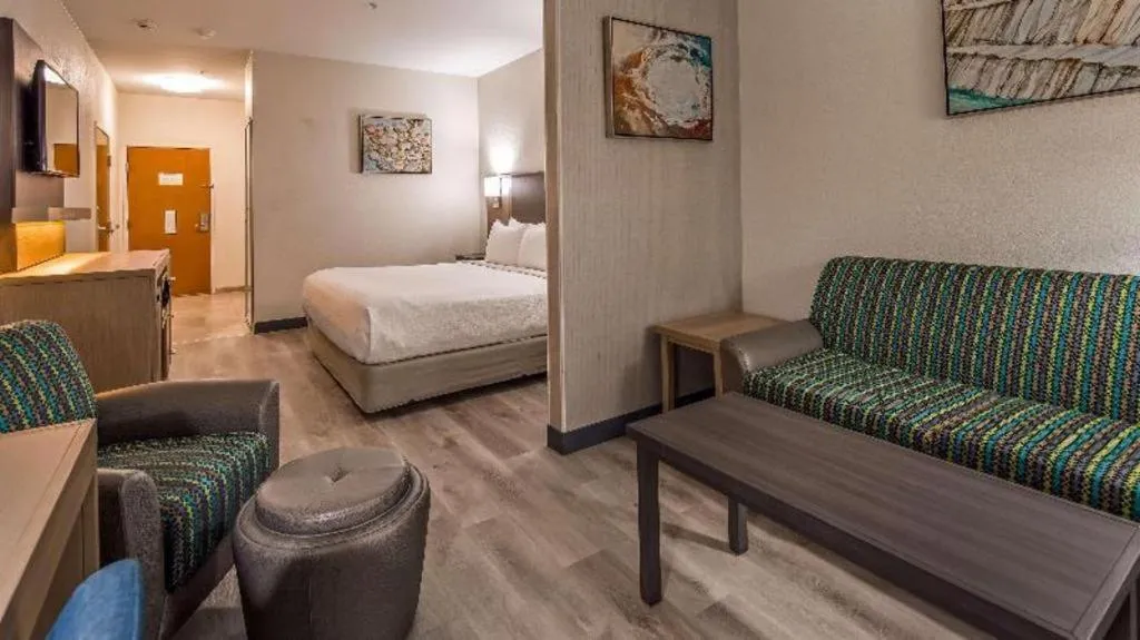 Bed in Best Western Plus Safford