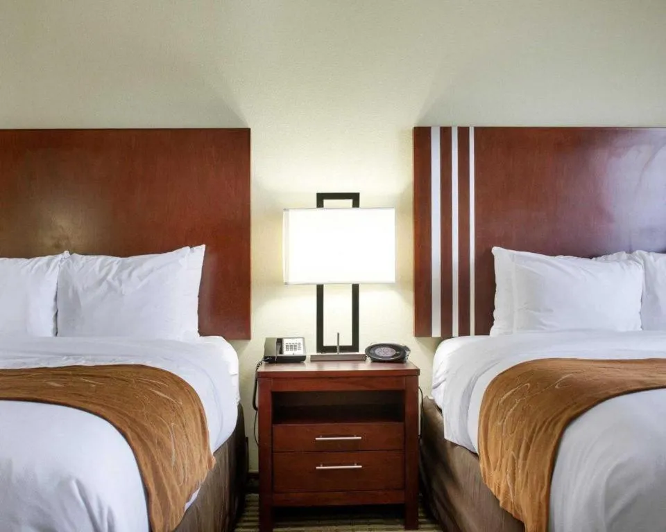 Bed in Comfort Suites Greenwood