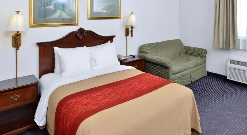 Bed in Comfort Inn & Suites Riverton