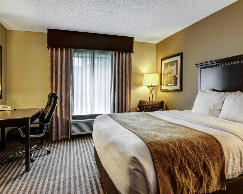 Bed in Comfort Inn & Suites Hot Springs Midtown