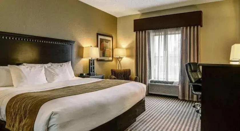 Bed in Comfort Inn & Suites Hot Springs Midtown Bed in Comfort Inn & Suites Hot Springs Midtown