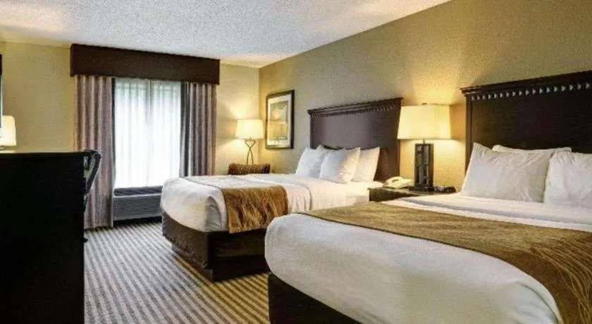 Bed in Comfort Inn & Suites Hot Springs Midtown
