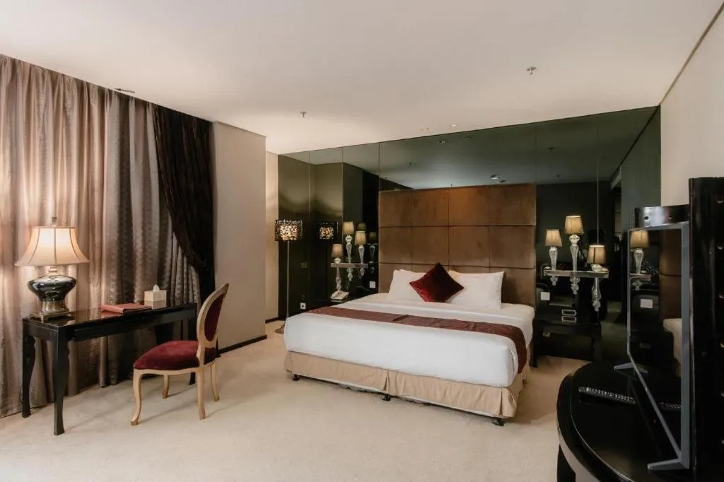 Bed in Amaroossa Bandung hotel