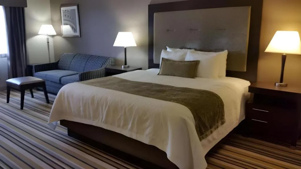 Bed in Best Western Stanton Inn