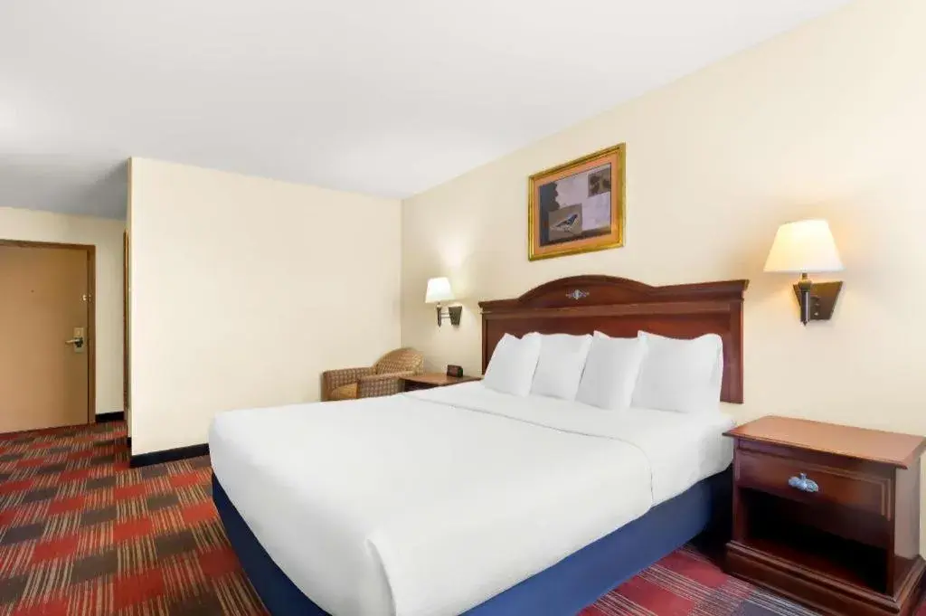 Bed in Best Western Stateline Lodge Bed in Best Western Stateline Lodge