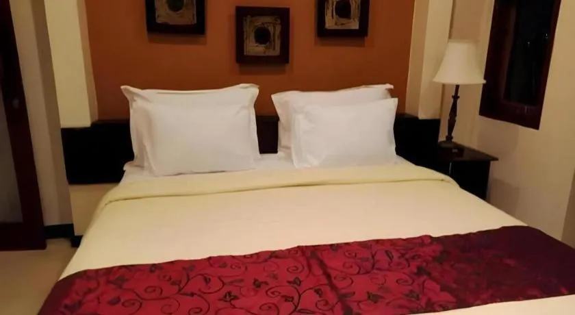 Bed in Tanjung Lesung Beach Hotel