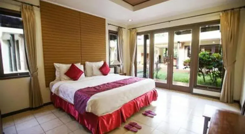 Bed in Tanjung Lesung Beach Hotel Bed in Tanjung Lesung Beach Hotel