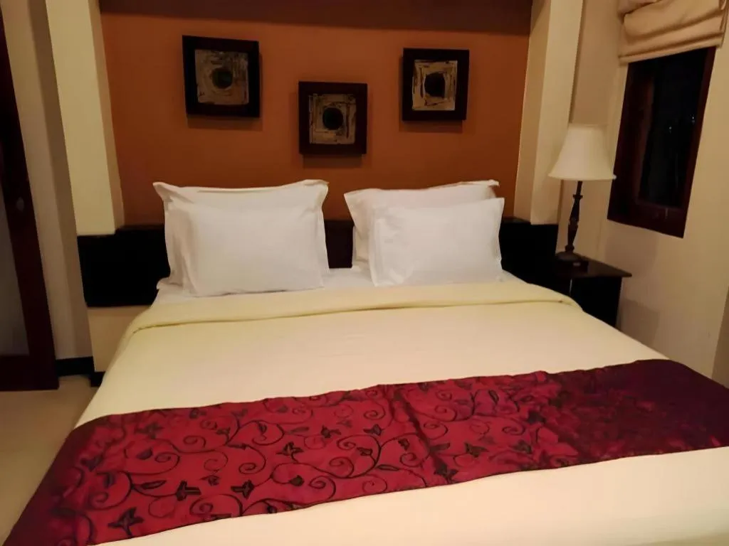 Bed in Tanjung Lesung Beach Hotel
