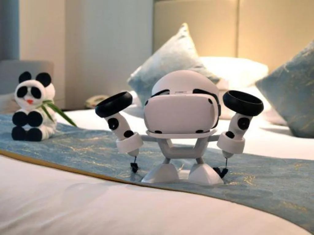 Bed in New Century Grand Hotel Zhuji Yaojiang