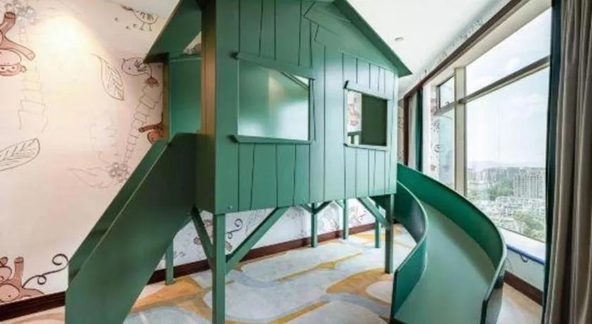 Bed in New Century Grand Hotel Zhuji Yaojiang