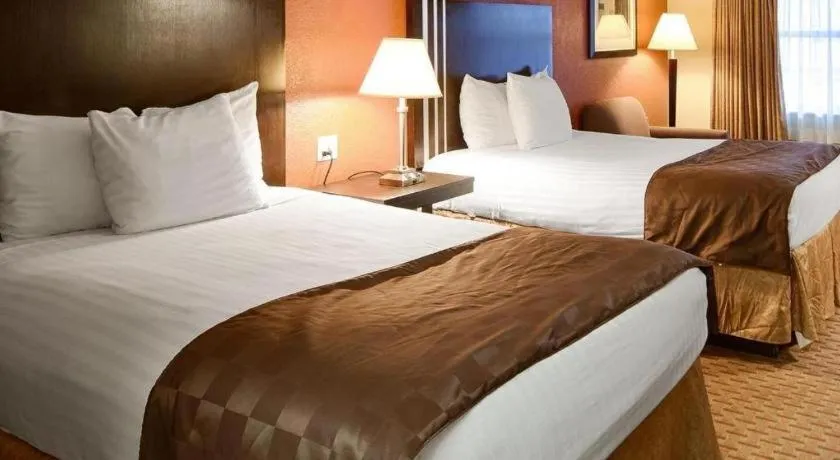 Bed in SureStay by Best Western Monroe