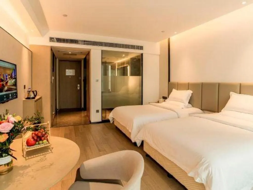 Bed in New Century Hotel Nanjing