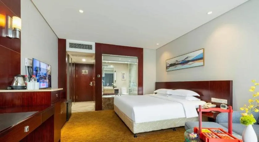 Bed in New Century Hotel Nanjing