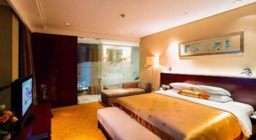 Bed in New Century Hotel Nanjing