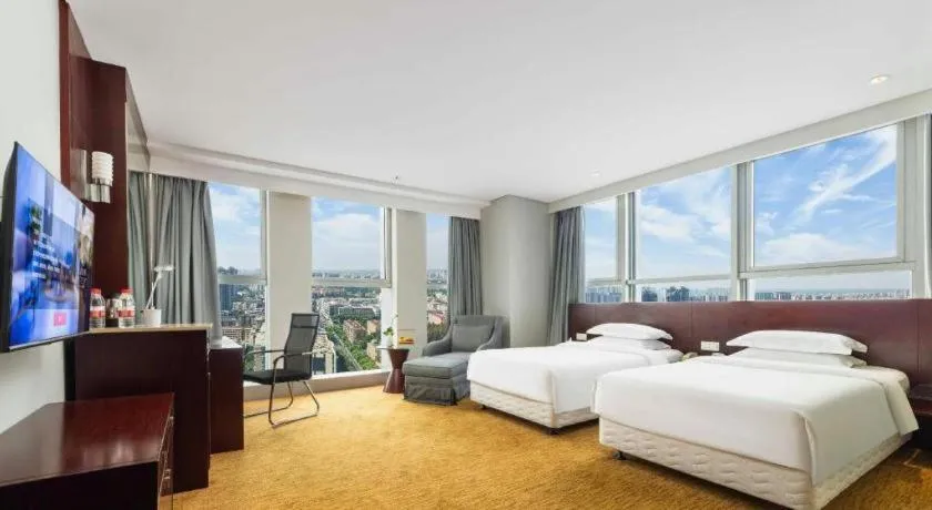 Bed in New Century Hotel Nanjing