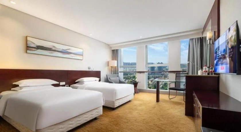 Bed in New Century Hotel Nanjing