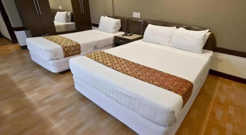 Bed in Holiday Spa Hotel