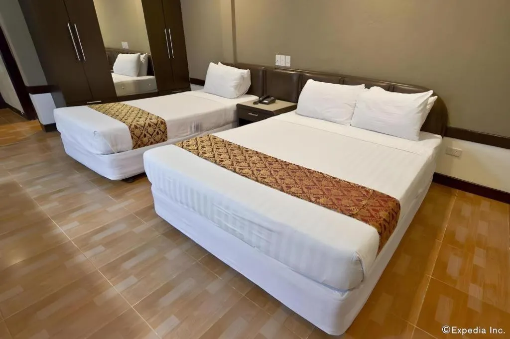 Bed in Holiday Spa Hotel