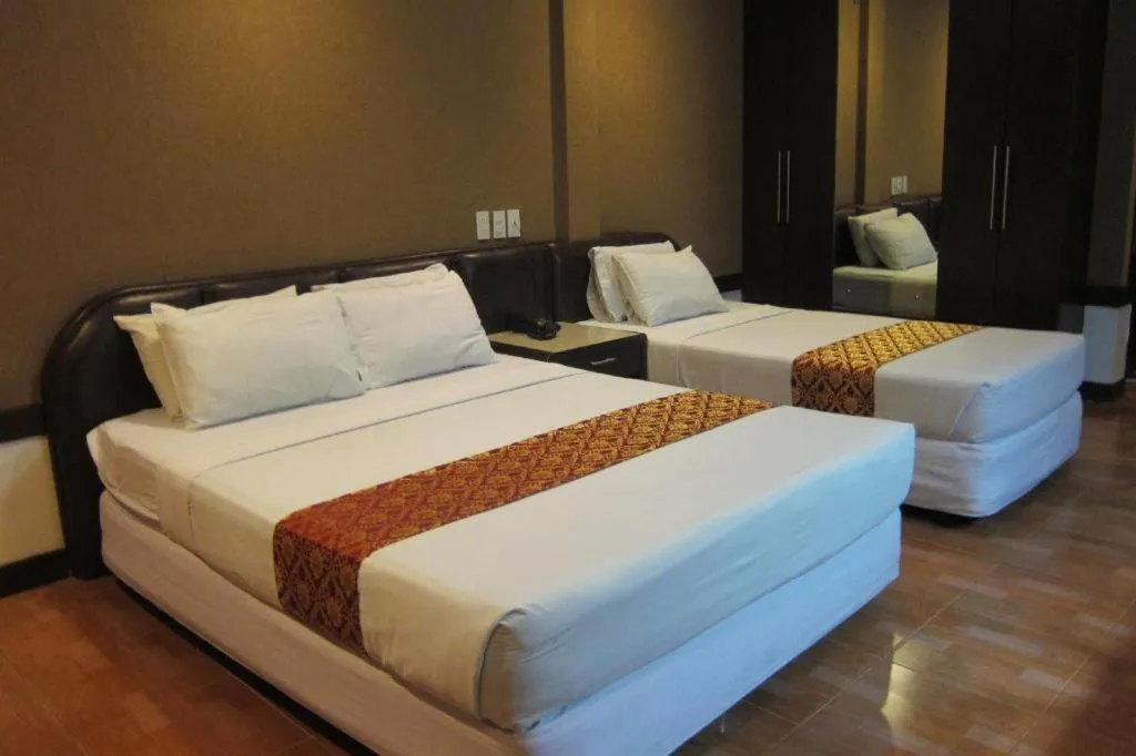 Bed in Holiday Spa Hotel