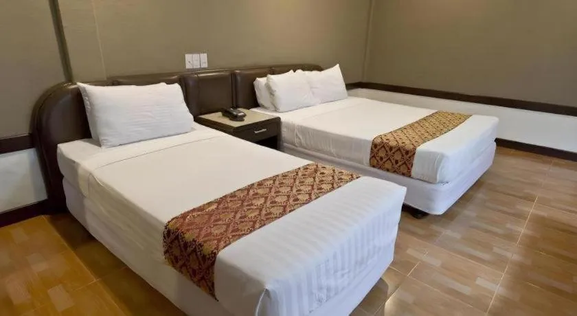 Bed in Holiday Spa Hotel
