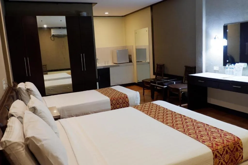 Bed in Holiday Spa Hotel