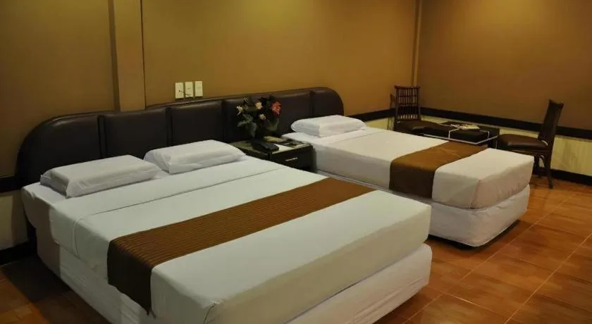 Bed in Holiday Spa Hotel