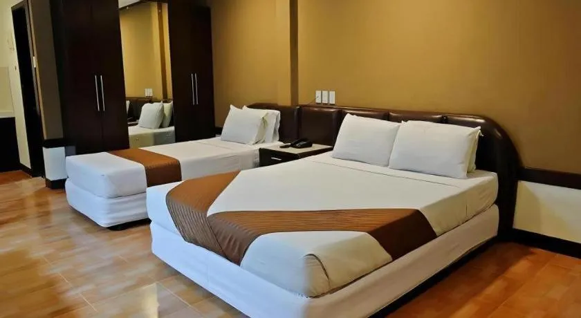 Bed in Holiday Spa Hotel