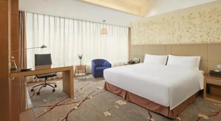 Bed in Yueyang Grand Skylight Hotel Bed in Yueyang Grand Skylight Hotel