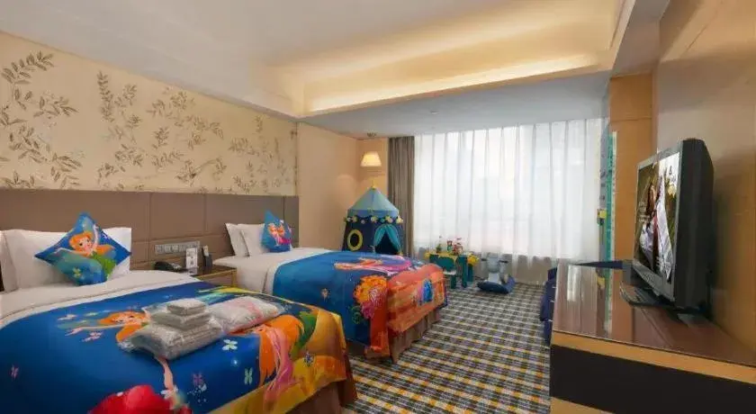 Bed in Yueyang Grand Skylight Hotel Bed in Yueyang Grand Skylight Hotel