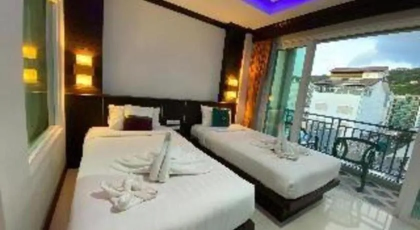 Bed in Azure Bangla Phuket