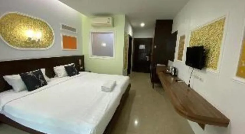 Bed in Azure Bangla Phuket