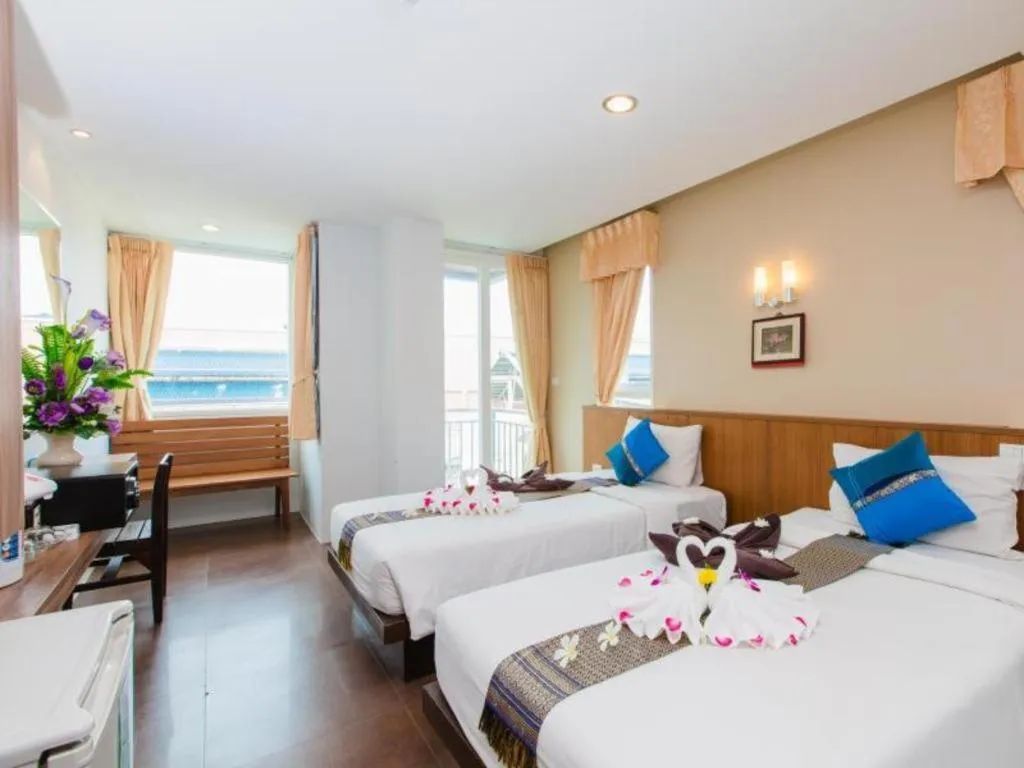 Bed in Azure Bangla Phuket