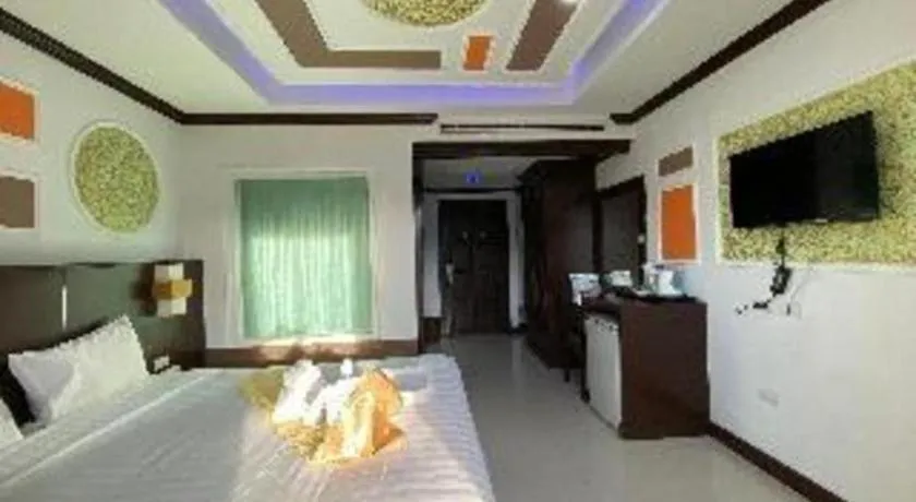 Bed in Azure Bangla Phuket