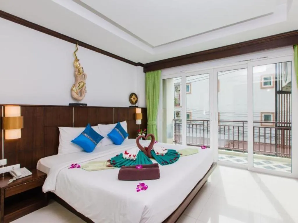 Bed in Azure Bangla Phuket