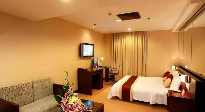 Bed in New World Hotel