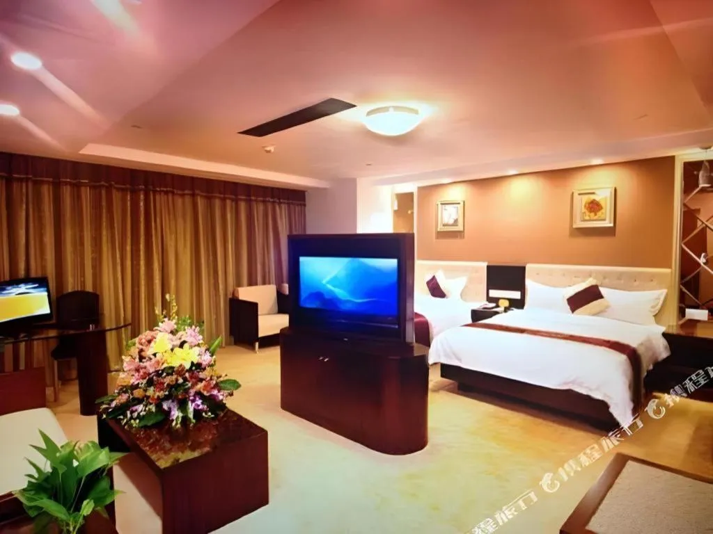 Bed in New World Hotel